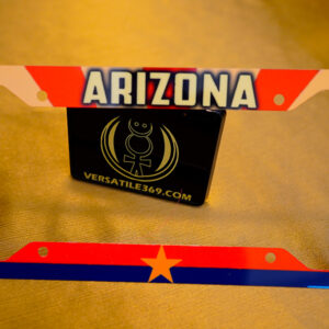 Versatile License Plate Frames AZ